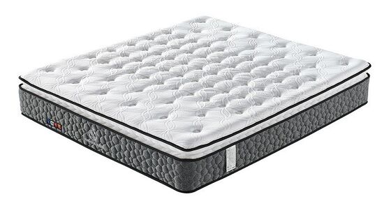Matelas compressé de qualité supérieure à ressorts ensachés de 20 à 30 cm, paquet roulé, support de livraison facile