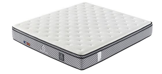 Bon prix Matelas à ressorts ensachés à mini bobines, matelas rafraîchissant en soie glacée à double ressort en ligne