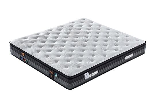 Goede prijs Premium Hybrid Pocket Spring Mattress Individueel ingepakt Coils Latex IJssilk Cover online