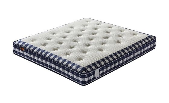 Bom preço Colchão de tufo à mão com molas de bolso independentes cabelo de cavalo para dormir bem à noite on-line