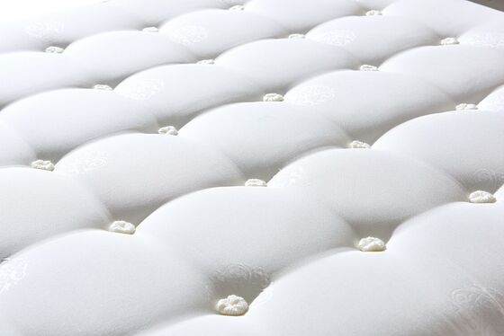 Goede prijs 7 inch handgetufte matras met gezoneerde mini-spiraal-pocketveren voor aangepaste lichaamsondersteuning online