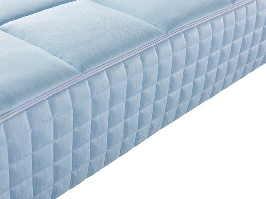Bom preço Colchão removível com resfriamento de seda gelada com zíper completo Design Pocket Springs respirável on-line