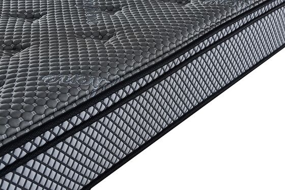 Buen precio Colchón de resorte híbrido de grafeno 20-30 cm capa de látex de enfriamiento para soporte del cuerpo ortopédico En línea